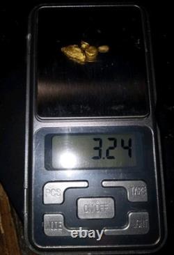 22k gold Refined from Gold Recovery 3.8 Grams