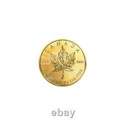 25 gram (25 x 1 g) 2023 MapleGram Sheet of Gold Coins Royal Canadian Mint