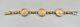 3 -1/10 Oz Gold Liberty Coin Fancy Link 14k Gold Bracelet- 28 Grams