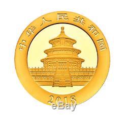 3 Gram Gold 2018 Chinese Panda coin