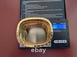 3 Roberto Coin Pois Moi Diamond 18kt 750 Gold Bangle Bracelets Italy 123.5 grams