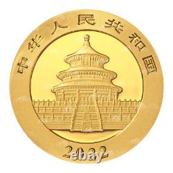 30 gram 2022 Chinese Panda Gold Coin Chinese Mint