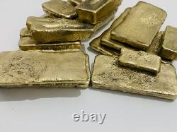 3000 Grams Scrap Gold Bar For Gold Recovery Melted Different Computer Coins Pins