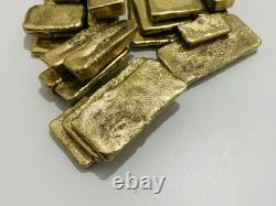 3000 Grams Scrap Gold Bar For Gold Recovery Melted Different Computer Coins Pins