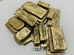 3000 Grams Scrap Gold Bar For Gold Recovery Melted Different Computer Coins Pins