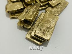3000 Grams Scrap Gold Bar For Gold Recovery Melted Different Computer Coins Pins