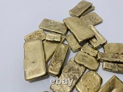 3000 Grams Scrap Gold Bar For Gold Recovery Melted Different Computer Coins Pins