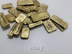 3000 Grams Scrap Gold Bar For Gold Recovery Melted Different Computer Coins Pins