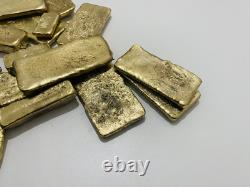 3000 Grams Scrap Gold Bar For Gold Recovery Melted Different Computer Coins Pins