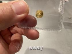 3x Mini Saint Gaudens Gold Coins 22K 2.4 Grams Liberty Gold