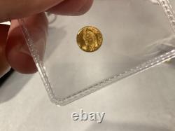 3x Mini Saint Gaudens Gold Coins 22K 2.4 Grams Liberty Gold