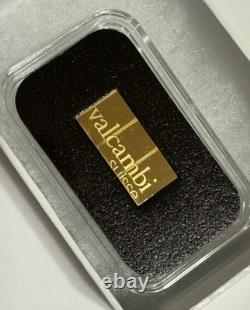 3x1 gram Gold CombiBarT Valcambi Suisse Bar. 9999