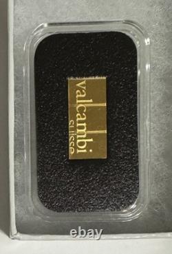 3x1 gram Gold CombiBarT Valcambi Suisse Bar. 9999