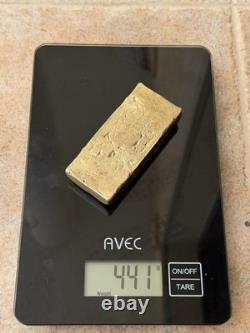 440 Grams Scrap Gold Bar For Gold Recovery Melted Different Computer Pins Coin