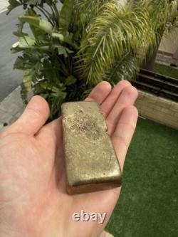 440 Grams Scrap Gold Bar For Gold Recovery Melted Different Computer Pins Coin