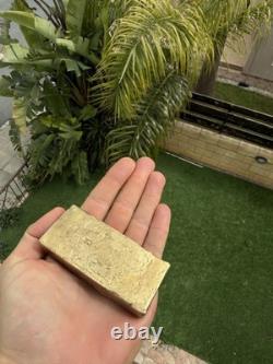 440 Grams Scrap Gold Bar For Gold Recovery Melted Different Computer Pins Coin