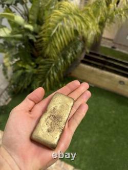 440 Grams Scrap Gold Bar For Gold Recovery Melted Different Computer Pins Coin