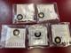 5 American Mint Us History Of Gold Eagle 14k Gold Proof Round Lot 0.5 Grams Each