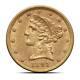 $5 Liberty Half Gold Eagle Coin (au)