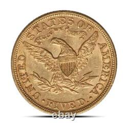 $5 Liberty Half Gold Eagle Coin (AU)