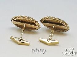 $5 Liberty Head Gold Coin Cufflinks 1880 & 1880-S 14k Gold 25.2 grams 15842