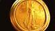 $5 Walking Liberty 22k Gold Coin With9.95 Gram 14k Y/gold Size 10 Ring