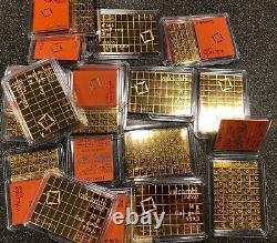 50 Gram Valcambi, 999.9 Fine Gold Combi Bar- Volume Pricing