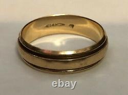 6.1 Grams-size 12+ 14kt Classy Style Gold Ring With A Jewelry Box-quality Ring