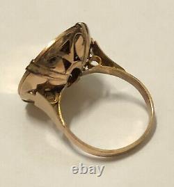 6.2 Grams-size 10 Classy One Austrian Ducat Gold Ring - Stylish Quality Ring