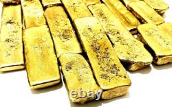 6665 Grams Scrap Gold Bar For Gold Recovery Melted Different Computer Coin Pins