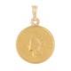 7/8 Indian Princess Gold Us Coin Pendant No Chain 14k Yellow Gold 1.81 Grams