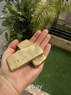 700 Grams Scrap Gold Bar For Gold Recovery Refining Melted Computer Pins Coin