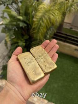 700 Grams Scrap Gold Bar For Gold Recovery Refining Melted Computer Pins Coin