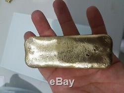 760 grams Scrap gold bar for Gold Recovery melted different computer coin pins
