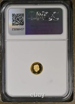 7K Metals G$5 Mountains Half Dome 1/2 gram Gold Coin 2023 NGC PF70 Ultra Cameo