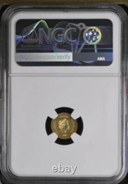 7k Metals 2022 Pegasus 1/2 g. 999 Pure Gold Coin NGC MS70 Cook Is Mintage 5000