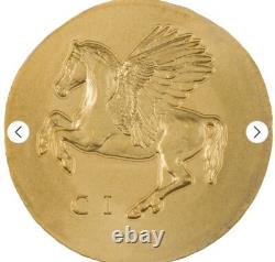 7k Metals 2022 Pegasus 1/2 g. 999 Pure Gold Coin NGC MS70 Cook Is Mintage 5000