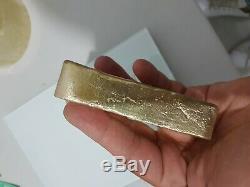 850 grams Scrap gold bar for Gold Recovery melted different computer coin pins