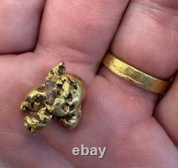 9.69 Gram California Gold Nugget Sierra Nevada, California