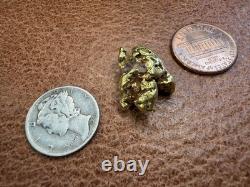 9.69 Gram California Gold Nugget Sierra Nevada, California