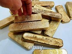 9000 Grams Scrap Gold Bar For Gold Recovery Melted Different Computer Coin