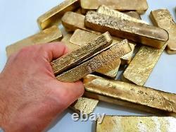9000 Grams Scrap Gold Bar For Gold Recovery Melted Different Computer Coin