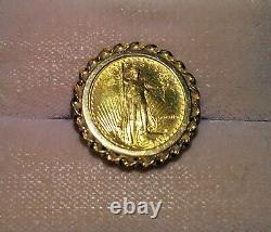 999 $5 Gold Eagle coin Augustus St. Gaudens. 3.393 grams