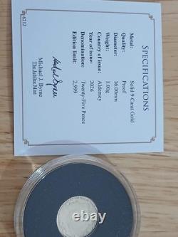 9ct gold coin 1 gram