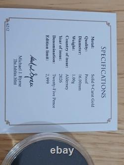 9ct gold coin 1 gram