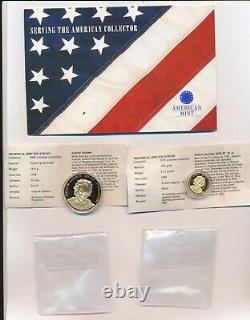 American Mint Andrew Jackson 3.11 Gram. 585 14k Gold Proof Coin