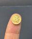 Ancient Greek King Alexander 18k Gold Coin In Good Condition