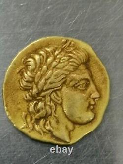 Ancient Greek gold coin, 18 ct. 3.99 gram