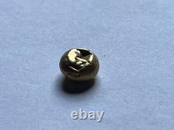 Ancient Javanese Gold Coin 1 Ma? A 2.4g Javanese Majapahit Era Currency