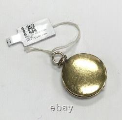 Antique 22 Kt Yellow Gold Coin Locket English 10.9 Grams